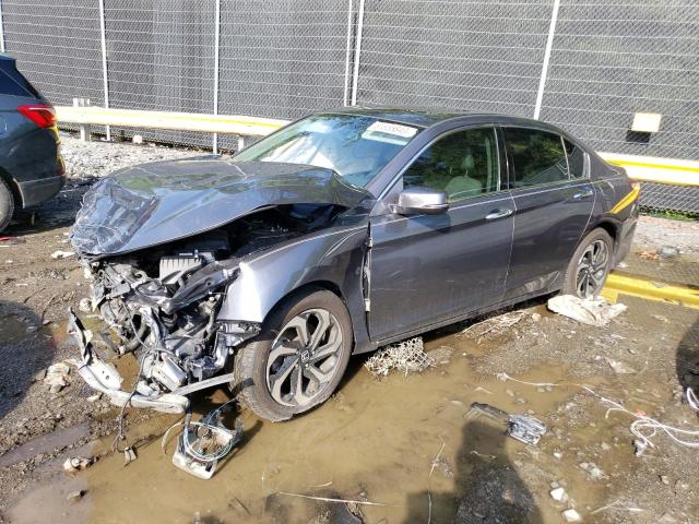 HONDA ACCORD EXL 2017 with VIN 1HGCR3F89HA041980 - Photo from auction