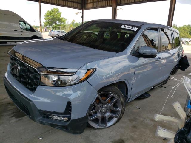 HONDA PASSPORT E 2022 with VIN 5FNYF7H53NB000481 - Photo from auction
