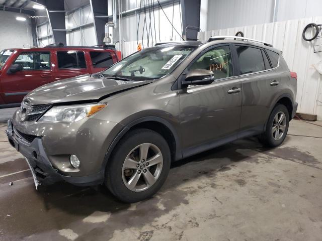 TOYOTA RAV4 XLE 2015 with VIN JTMRFREV2FD102559 - Photo from auction
