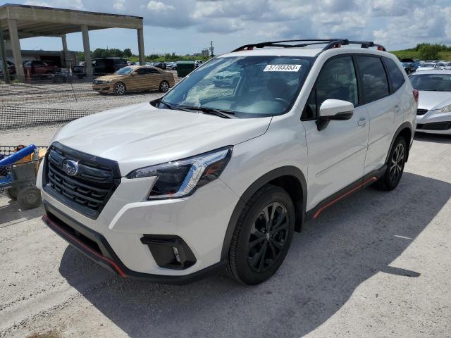 SUBARU FORESTER S 2022 with VIN JF2SKAJC5NH445653 - Photo from auction
