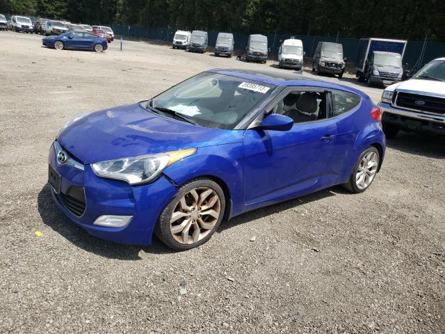 HYUNDAI VELOSTER 2012 with VIN KMHTC6ADXCU053015 - Photo from auction