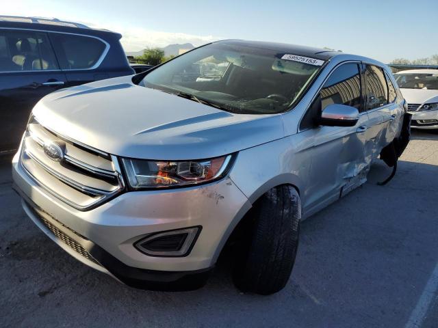 FORD EDGE TITAN 2018 with VIN 2FMPK3K93JBB10607 - Photo from auction