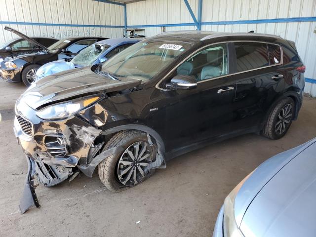 KIA SPORTAGE E 2017 with VIN KNDPNCAC2H7204859 - Photo from auction