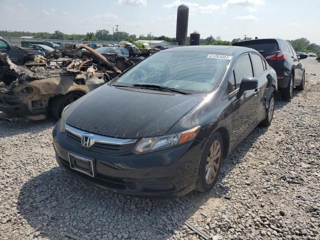 HONDA CIVIC EX 2012 with VIN 19XFB2F8XCE045021 - Photo from auction