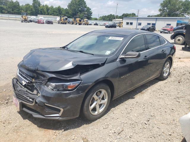 CHEVROLET MALIBU LS 2017 with VIN 1G1ZB5ST5HF182849 - Photo from auction