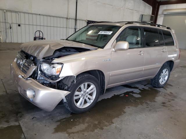 TOYOTA HIGHLANDER 2007 with VIN JTEEW21A070045243 - Photo from auction