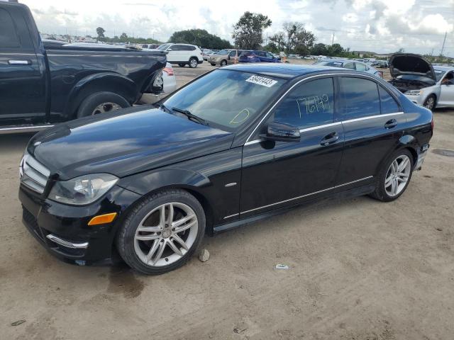 MERCEDES-BENZ C 250 2012 with VIN WDDGF4HB4CA643532 - Photo from auction