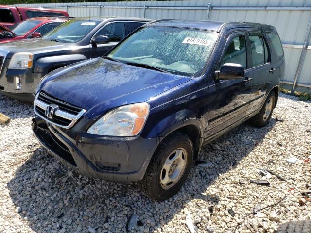 HONDA CRV 2004 with VIN SHSRD77444U252332 - Photo from auction