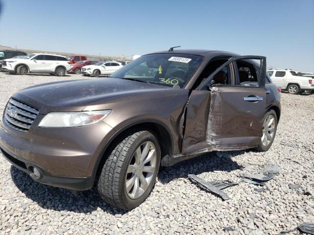 INFINITI FX35 2003 with VIN JNRAS08W83X204449 - Photo from auction