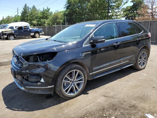 FORD EDGE TITAN 2019 with VIN 2FMPK4K92KBB97309 - Photo from auction