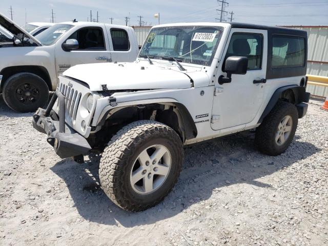 Photo 1 from auction – 2016 JEEP WRANGLER S with VIN 1C4AJWAG6GL332856