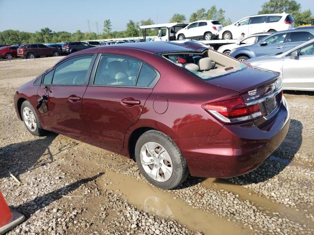 Photo 2 from auction – 2013 HONDA CIVIC LX with VIN 2HGFB2F59DH549153