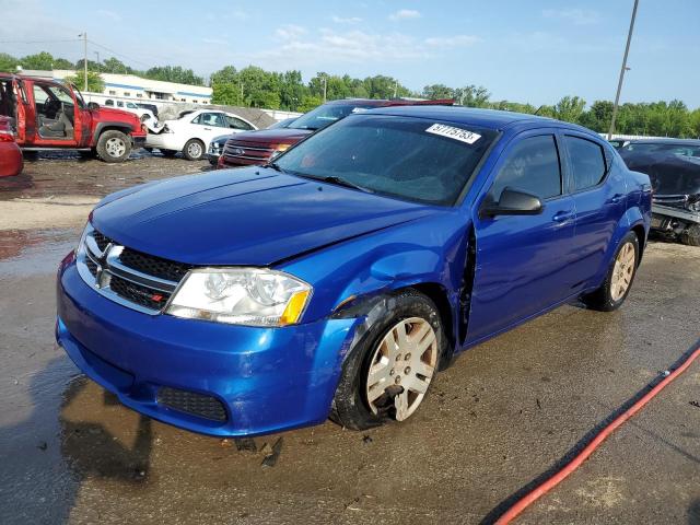DODGE AVENGER SE 2014 with VIN 1C3CDZAB1EN165933 - Photo from auction