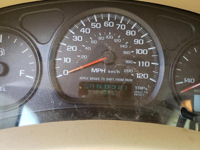 Photo 9 from auction – 2000 CHEVROLET IMPALA with VIN 2G1WF55K6Y9155744
