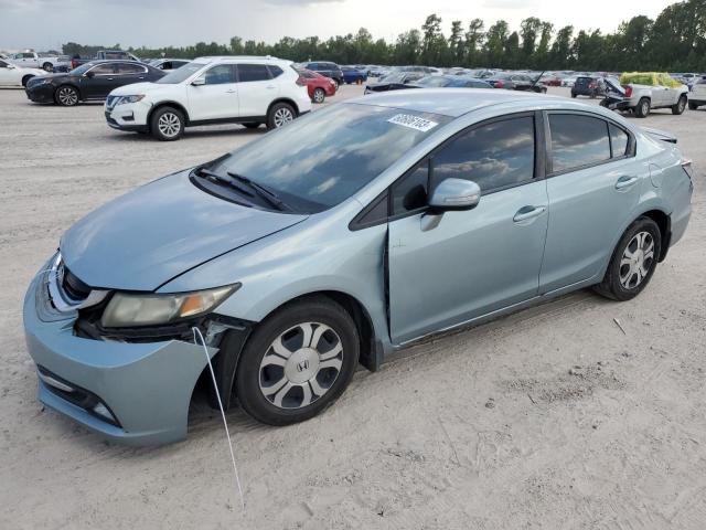 HONDA CIVIC HYBR 2013 with VIN 19XFB4F22DE000311 - Photo from auction