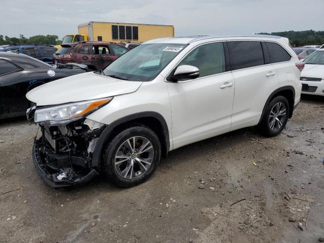 TOYOTA HIGHLANDER 2016 with VIN 5TDJKRFH5GS300012 - Photo from auction
