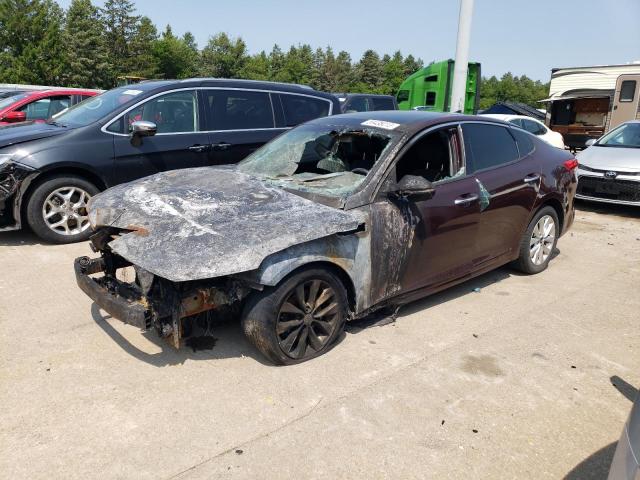 KIA OPTIMA EX 2017 with VIN 5XXGU4L39HG136587 - Photo from auction