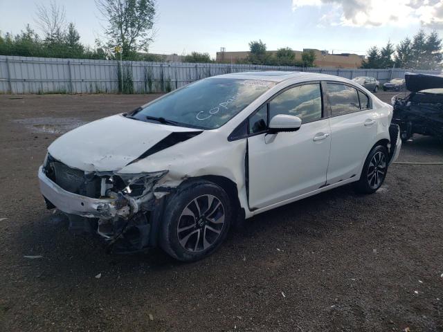 HONDA CIVIC LX 2015 with VIN 2HGFB2F57FH020528 - Photo from auction