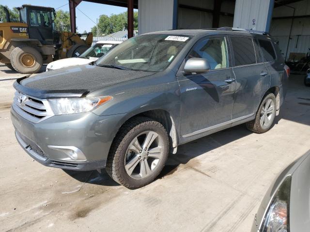TOYOTA HIGHLANDER 2012 с VIN 5TDDK3EH8CS118424 - Снимка от търг