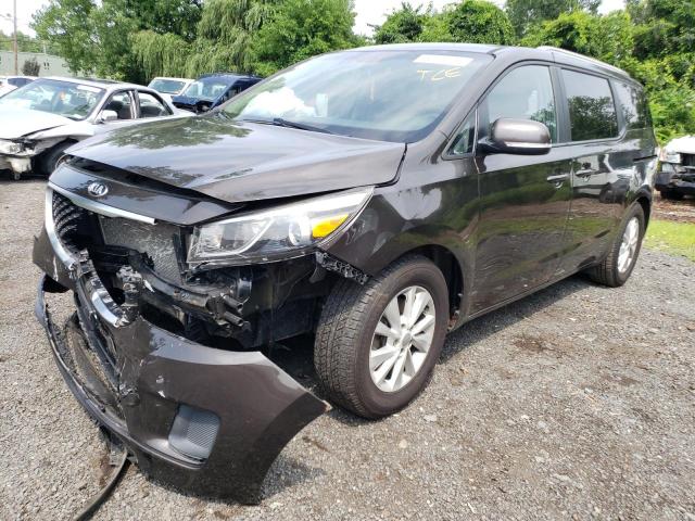 KIA SEDONA LX 2015 with VIN KNDMB5C19F6067585 - Photo from auction