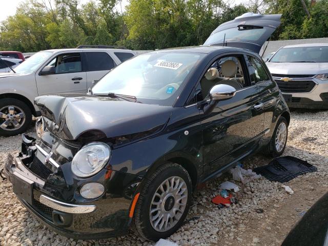 FIAT 500 LOUNGE 2012 with VIN 3C3CFFCR1CT140417 - Photo from auction