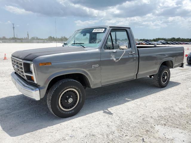 FORD F150 1985 with VIN 1FTEF14N4FPA66048 - Photo from auction