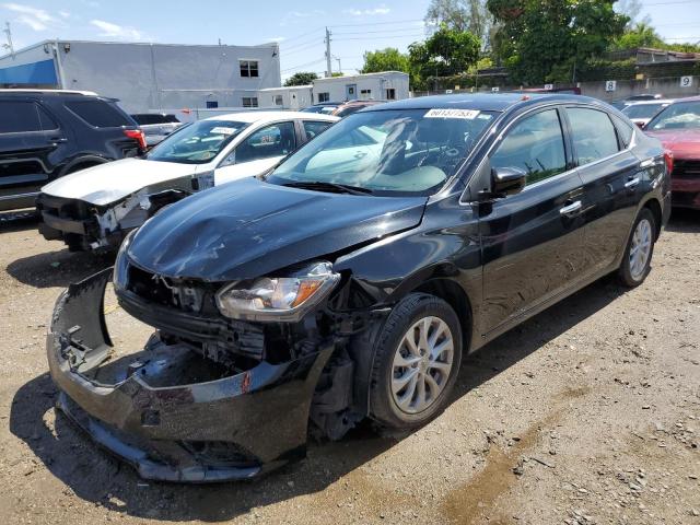 NISSAN SENTRA S 2019 with VIN 3N1AB7AP1KY448584 - Photo from auction