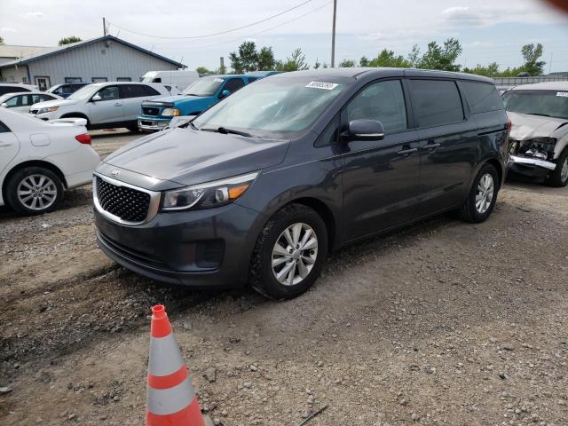 KIA SEDONA LX 2017 with VIN KNDMB5C17H6227403 - Photo from auction