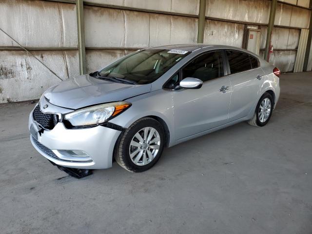 KIA FORTE EX 2015 with VIN KNAFX4A89F5378280 - Photo from auction