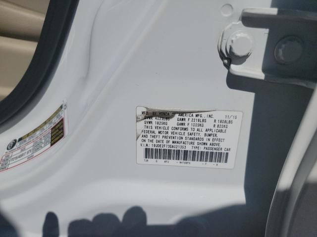 Photo 10 from auction – 2016 ACURA ILX PREMIU with VIN 19UDE2F73GA021353