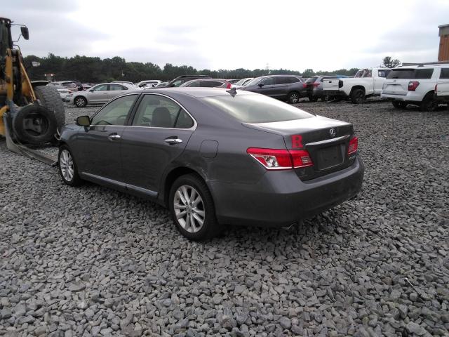 Photo 3 from auction – 2012 LEXUS ES 350 with VIN JTHBK1EG5C2510625