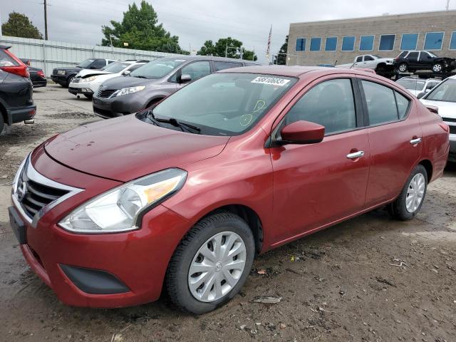 NISSAN VERSA S 2017 with VIN 3N1CN7AP9HK447680 - Photo from auction