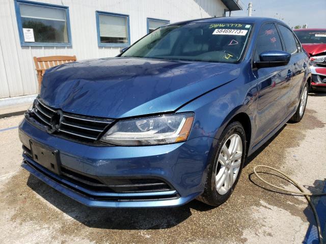 VOLKSWAGEN JETTA S 2018 with VIN 3VW2B7AJ0JM262566 - Photo from auction