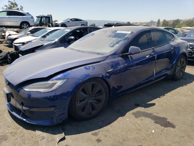 TESLA MODEL S 2021 with VIN 5YJSA1E50MF447287 - Photo from auction