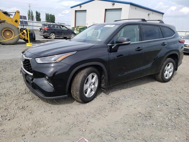 TOYOTA HIGHLANDER 2022 with VIN 5TDBBRCH8NS561219 - Photo from auction