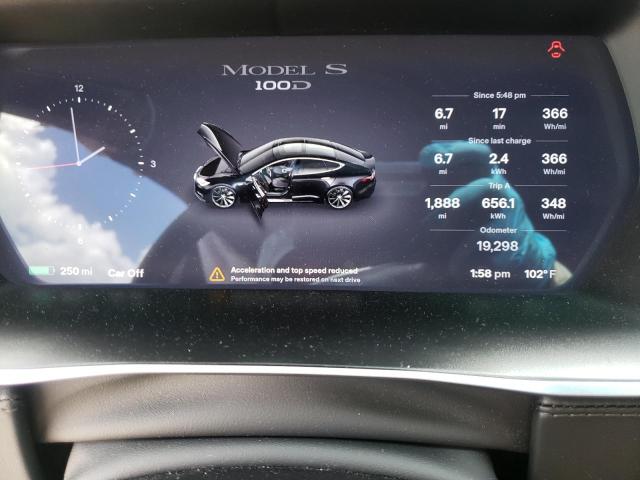 Photo 9 from auction – 2017 TESLA MODEL S with VIN 5YJSA1E26HF232430