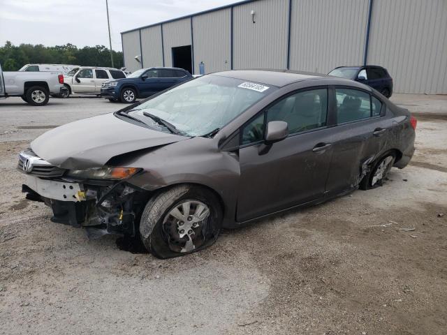 HONDA CIVIC LX 2012 with VIN 19XFB2F58CE082381 - Photo from auction