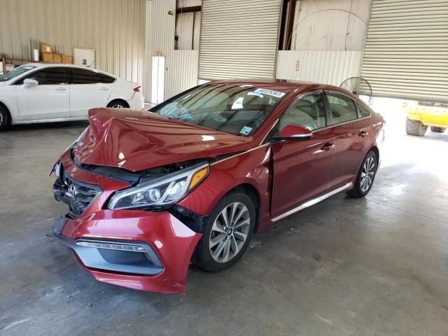 HYUNDAI SONATA SPO 2015 with VIN 5NPE34AF6FH044457 - Photo from auction