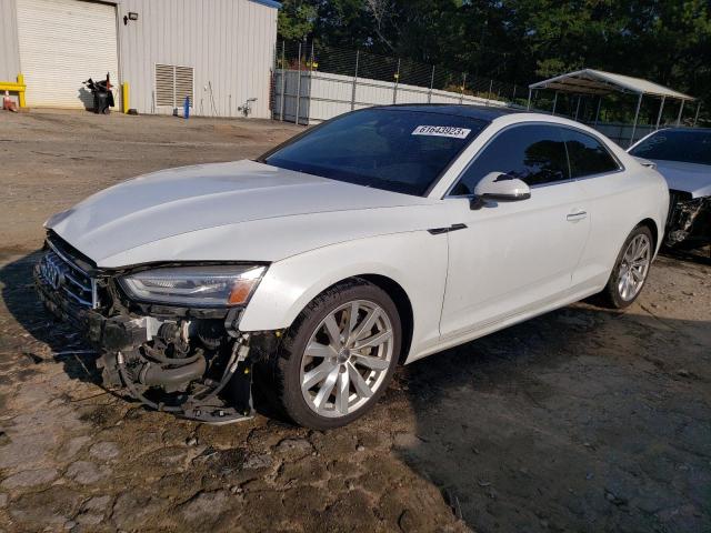 AUDI A5 PREMIUM 2018 with VIN WAUNNAF58JA017251 - Photo from auction