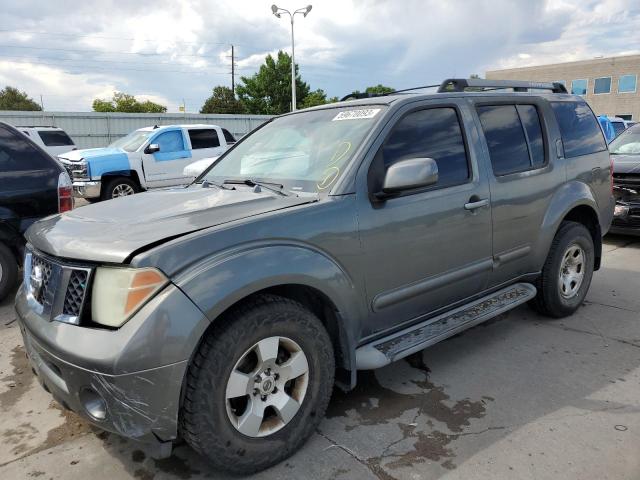 NISSAN PATHFINDER 2005 with VIN 5N1AR18W15C781749 - Photo from auction