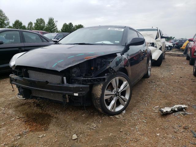 HYUNDAI VELOSTER 2017 with VIN KMHTC6AD1HU319819 - Photo from auction