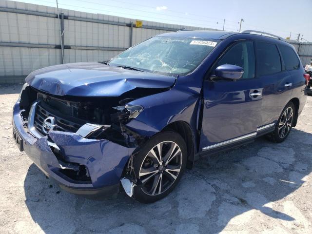 Photo 1 from auction – 2017 NISSAN PATHFINDER with VIN 5N1DR2MM7HC610077