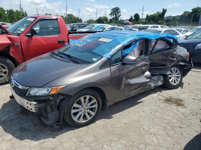 HONDA CIVIC EXL 2012 with VIN 19XFB2F99CE000600 - Photo from auction