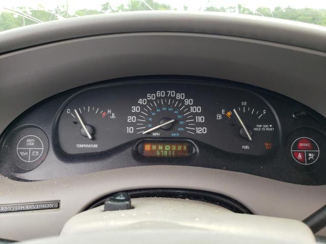 Photo 9 from auction – 2001 BUICK CENTURY CU with VIN 2G4WS52J411151786
