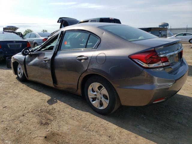 Foto 2 de la subasta – 2015 HONDA CIVIC LX con VIN 19XFB2F55FE201461