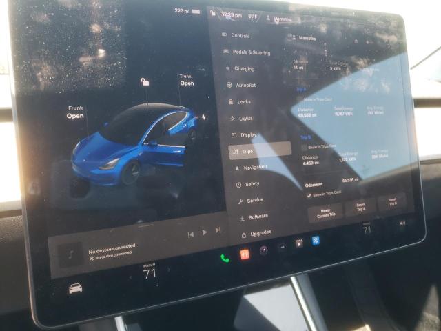 Photo 9 from auction – 2018 TESLA MODEL 3 with VIN 5YJ3E1EB3JF093629