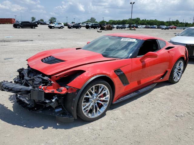 CHEVROLET CORVETTE Z 2017 with VIN 1G1YR2D60H5603136 - Photo from auction