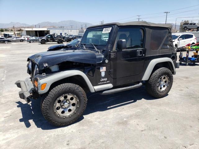 JEEP WRANGLER X 2006 with VIN 1J4FA39S76P776407 - Photo from auction