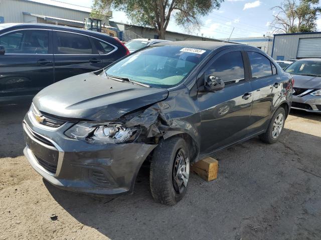 Photo 1 from auction – 2017 CHEVROLET SONIC LS with VIN 1G1JB5SH6H4114919
