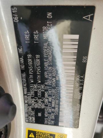 Photo 14 from auction – 2015 TOYOTA HIGHLANDER with VIN 5TDBKRFHXFS177231